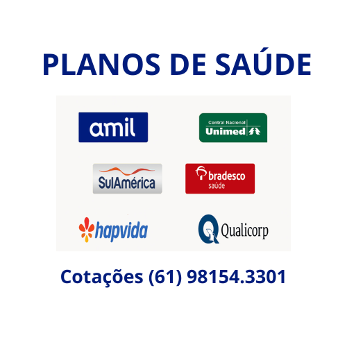 Planos de Saúde Bradesco Unimed Amil e Unimed.