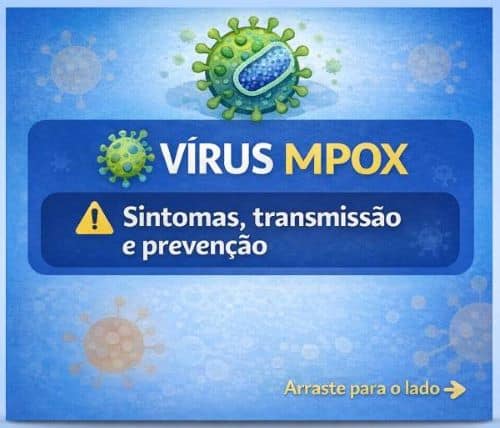 Vírus Mpox Sintomas e prevenção