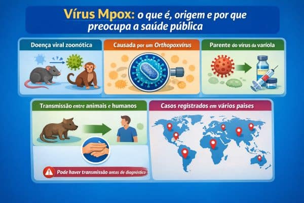 Vírus Mpox Oque é sua origem